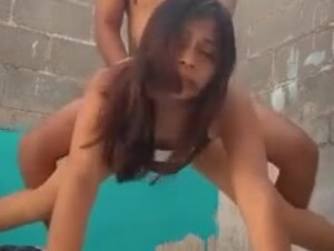 Skinny Mexican Fucking In Construction House