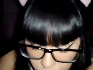 Roberta Franco Mamando Verga con Lenceria