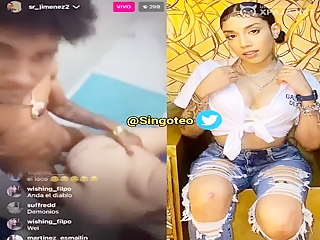 Live en Instegram Ex de Shupamela singando